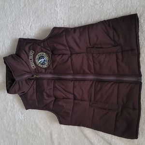 EUC Ruff Hewn brown vest size M